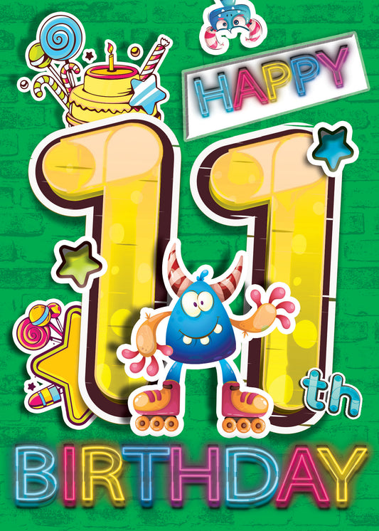 363-MLST0011A | ABD11/Eleven Sticker