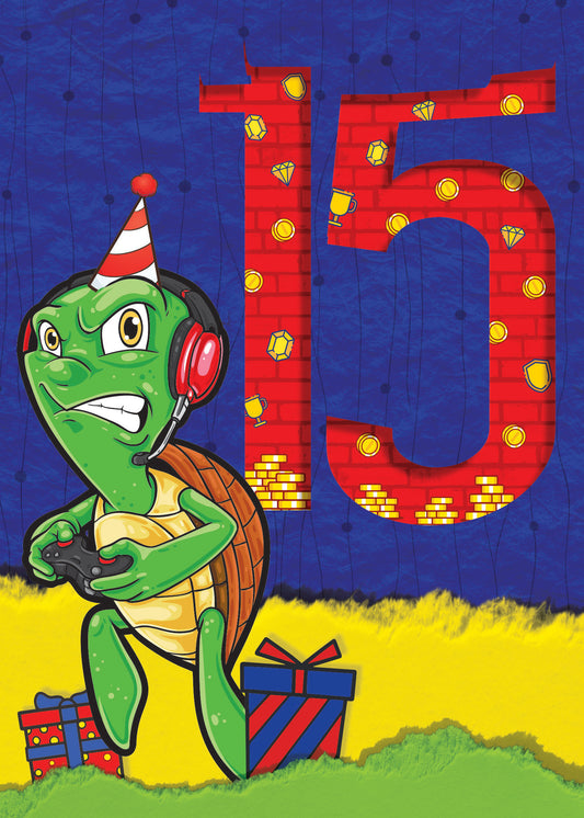 363-MLST0015A | ABD15/Gaming Turtle With 15