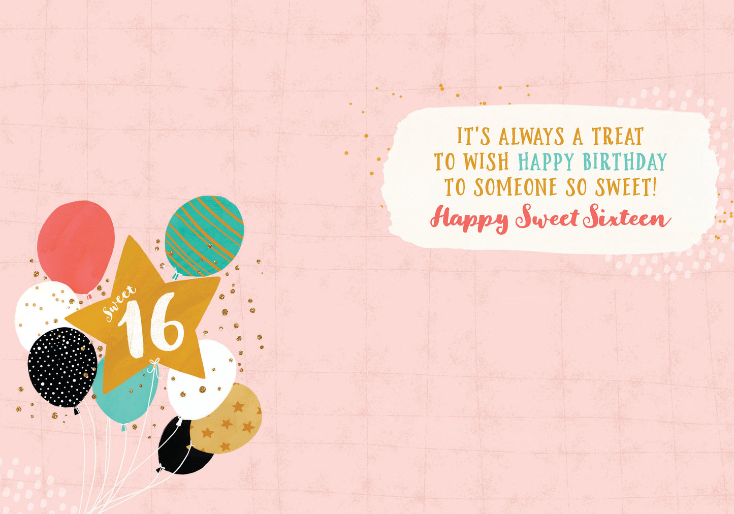 363-MLST0016C | ABD16/Sweet 16 Balloons