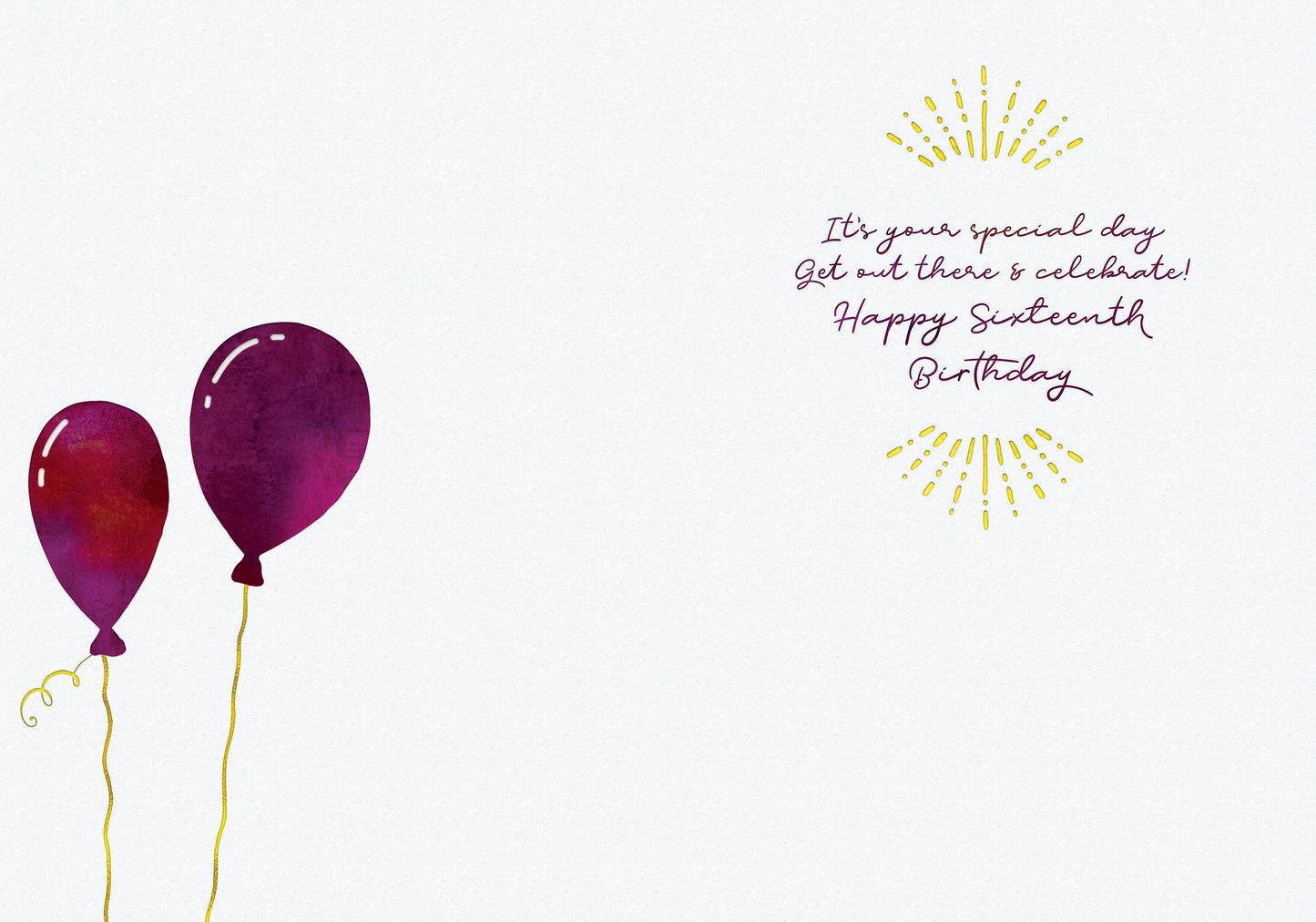 363-MLST0016D | ABD16/Sixteen Purple Balloons