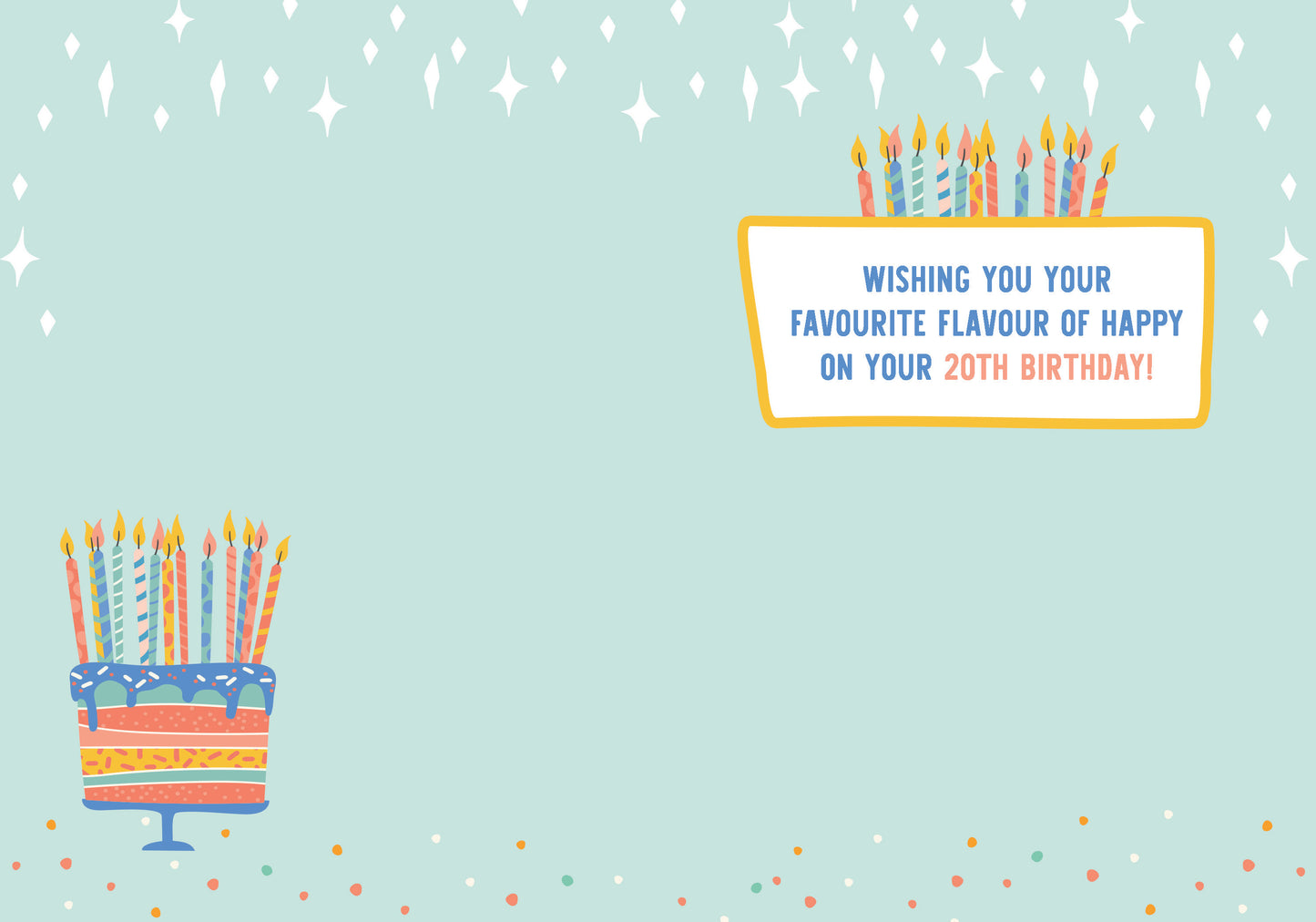 363-MLST0020B | ABD20/Pink 20th Cake