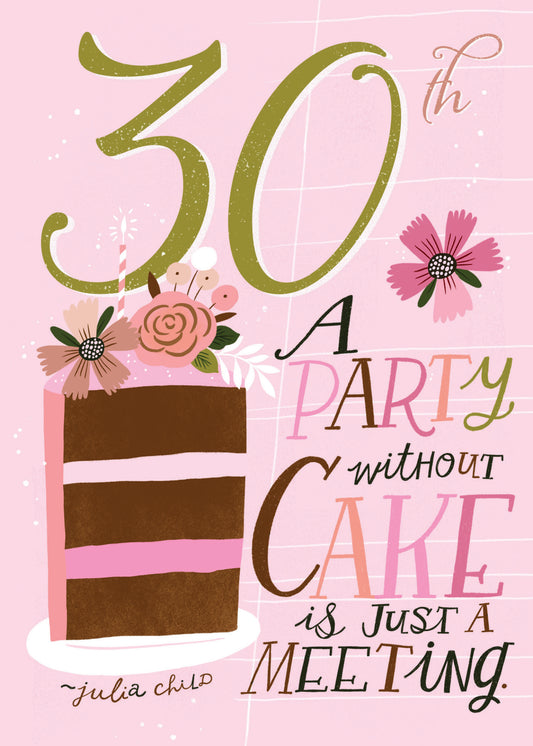 363-MLST0030D | ABD30/30th Party Without Cake