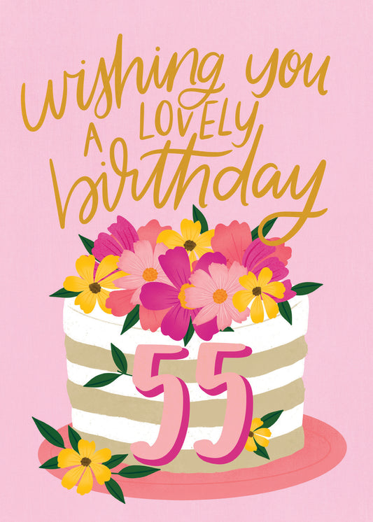 363-MLST0055D | ABD55/Lovely Cake For 55