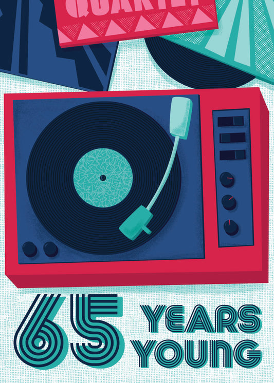 363-MLST0065B | ABD65/Sixty Five Years Young