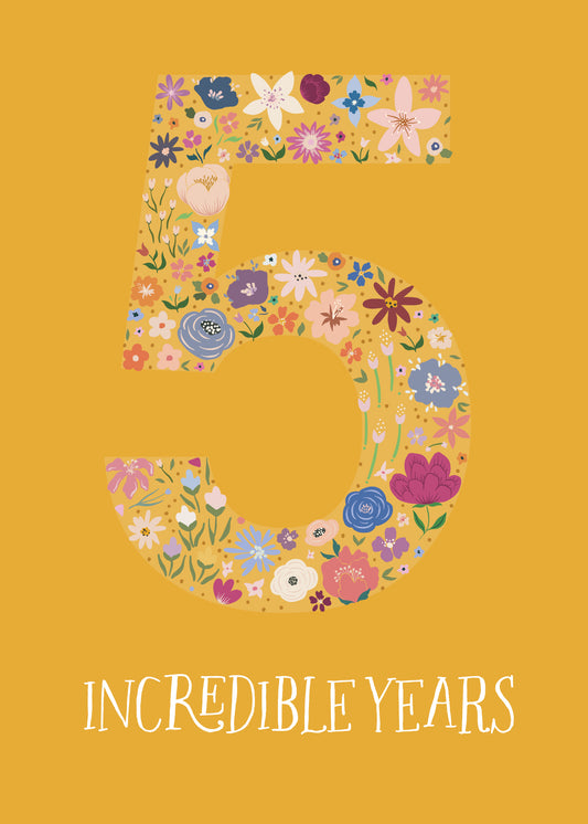 363-MLST0105B | AN/5 Years Flower