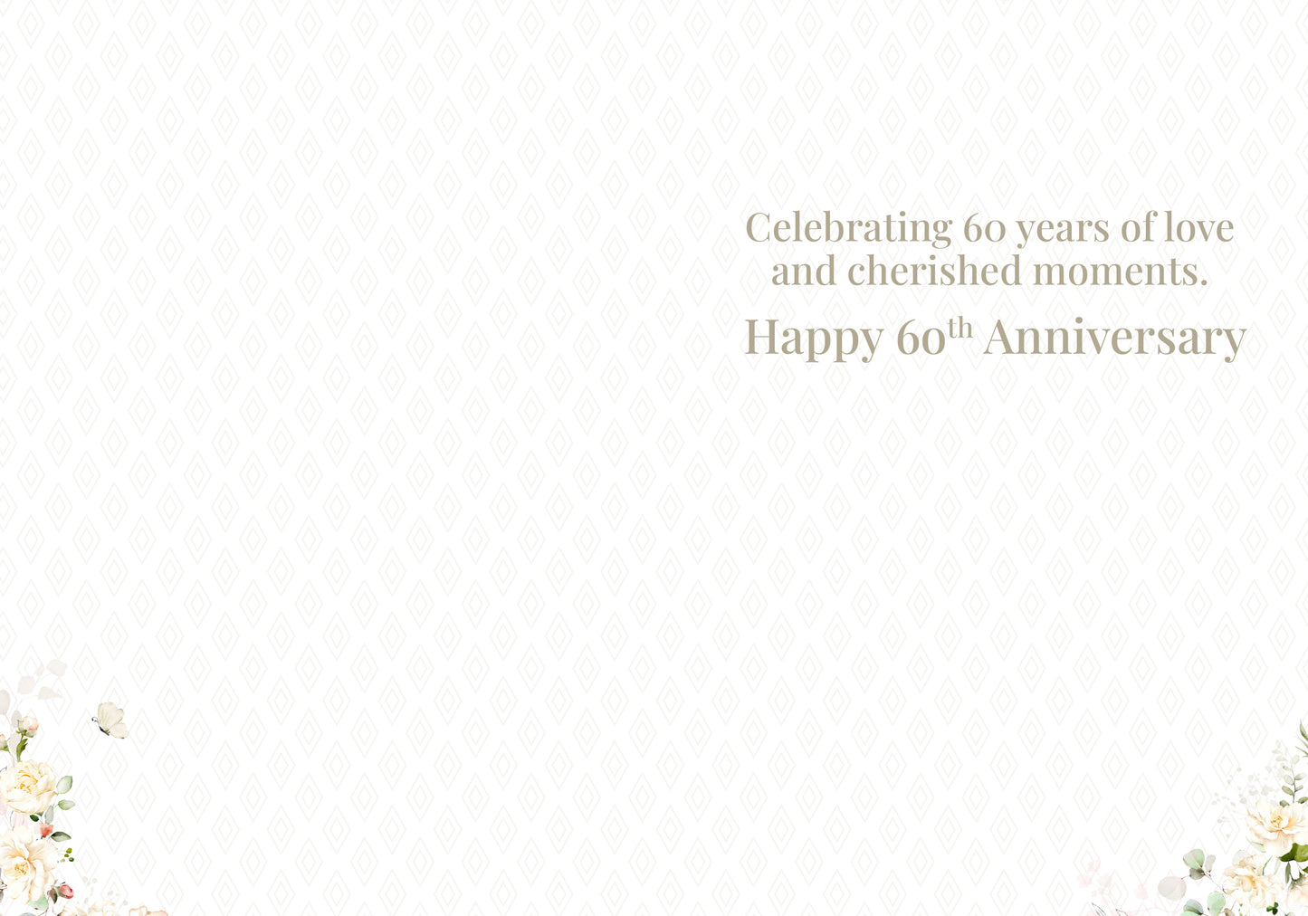 363-MLST0160A | AN/60th Anniversary Floral