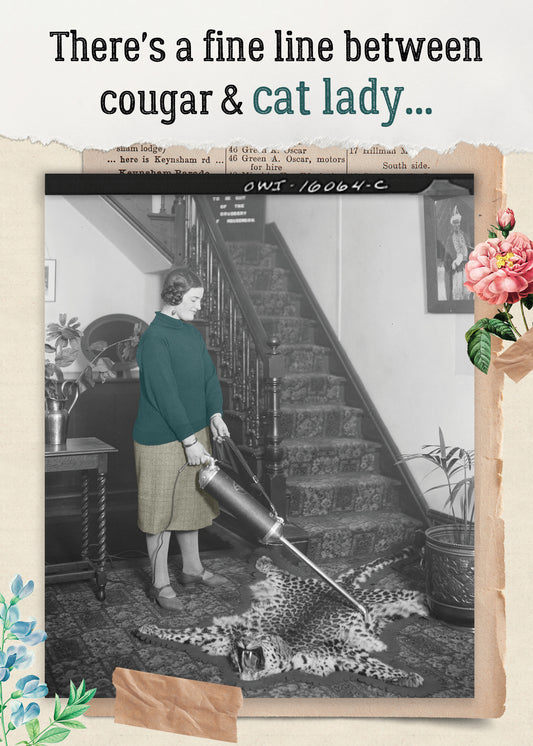 7865-TROU0252 | BD/Cougar and Cat Lady