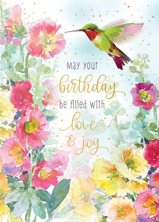 564-FOIOPE1339M | BD/Hummingbird Love & Joy