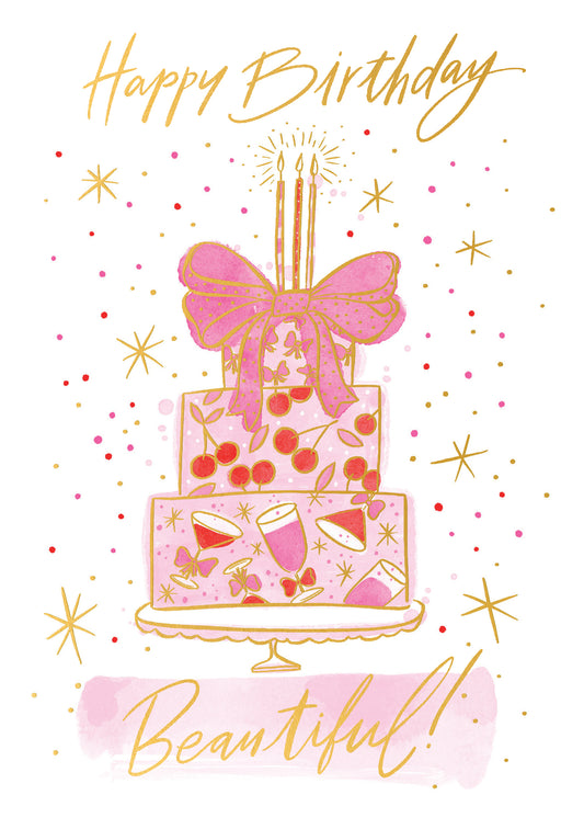 564-FOIOPE1343M | BD/Bday Beautiful Cake