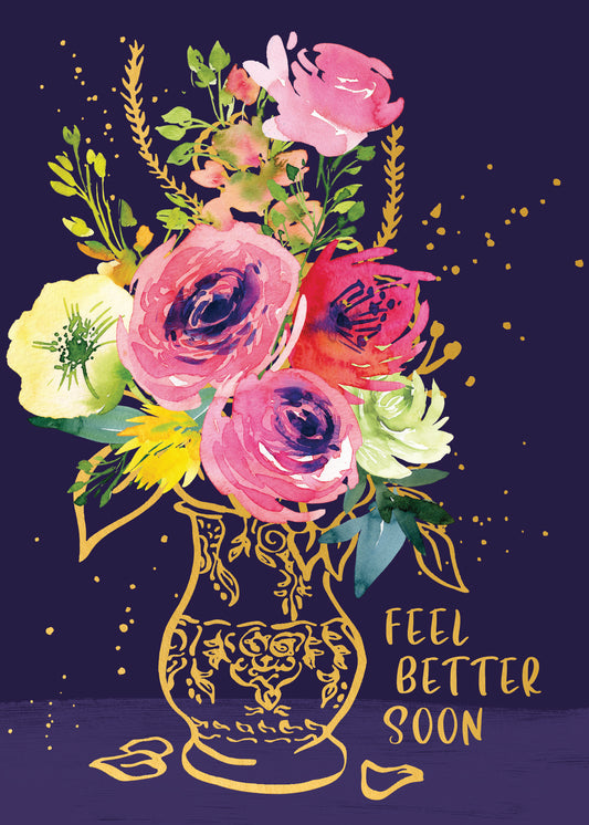 564-FOIOPE1372M | GW/Feel Better Vase