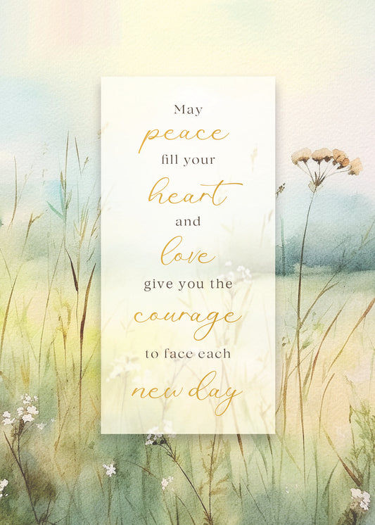 564-FOIOPE1388M | SY/Peace Fill your Heart