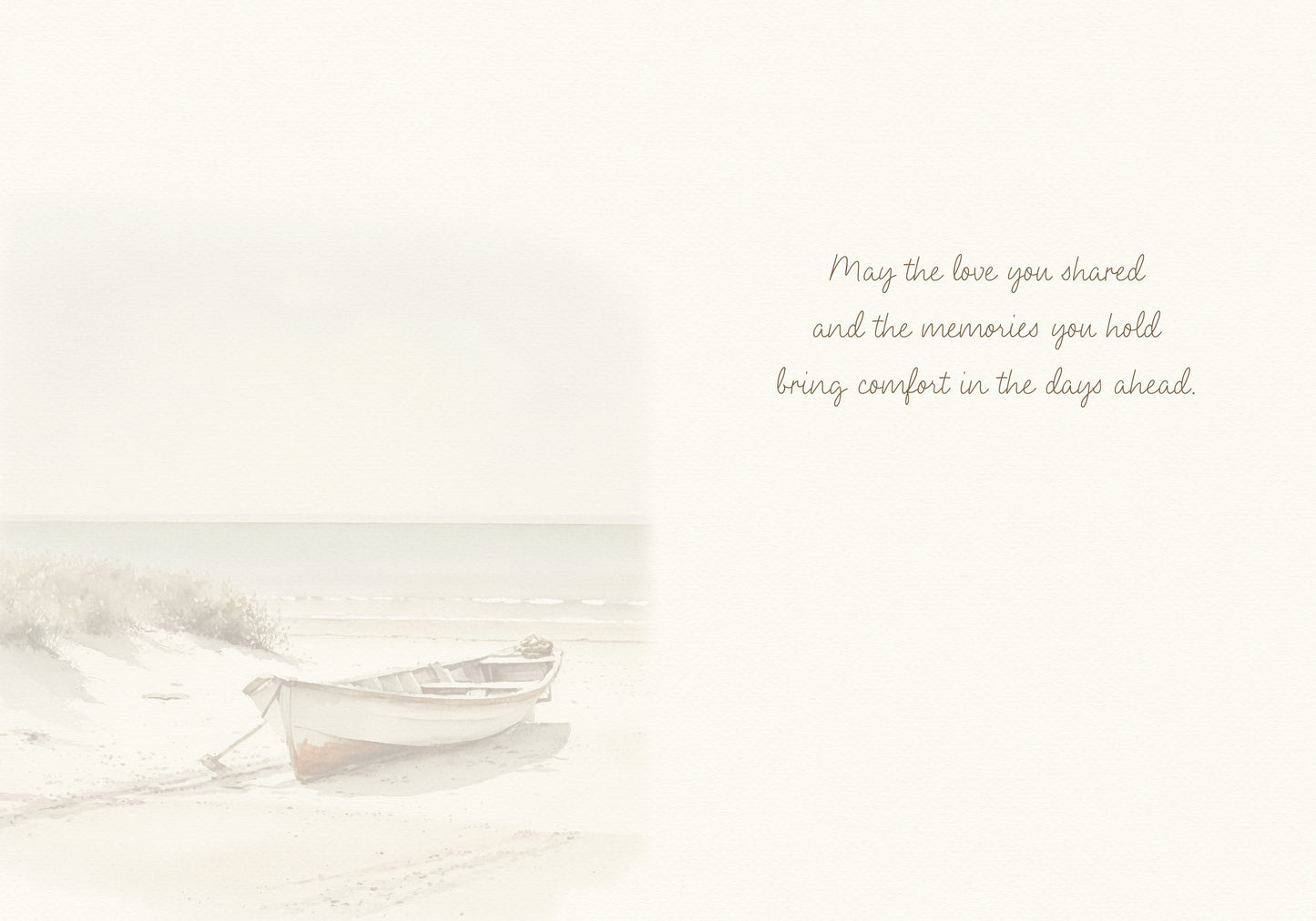 564-FOIOPE1391M | SY/Deepest Sympathy Boat