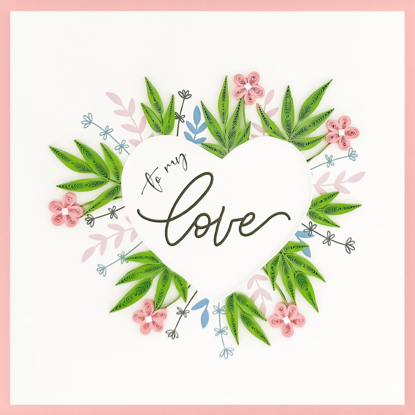 644-QUILL0058 | RO/Floral Heart