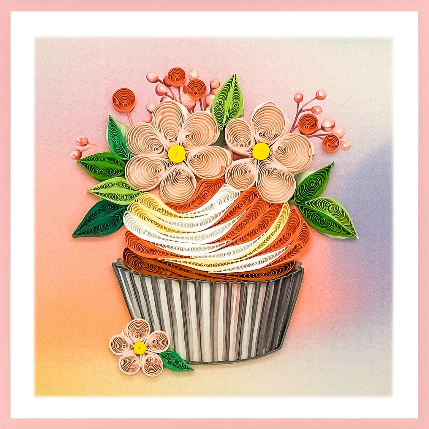 644-QUILL0179 | BL/Pastel Cupcake