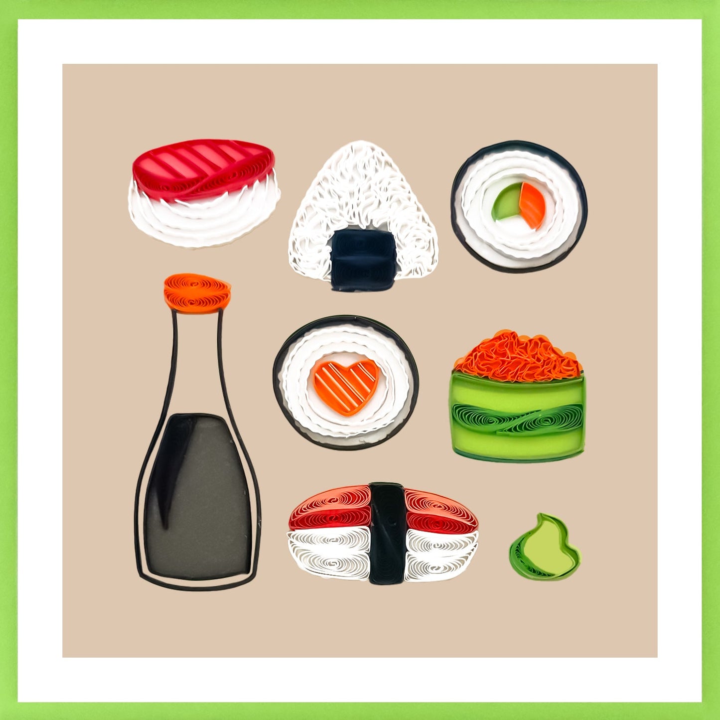 644-QUILL0190 | BL/Sushi