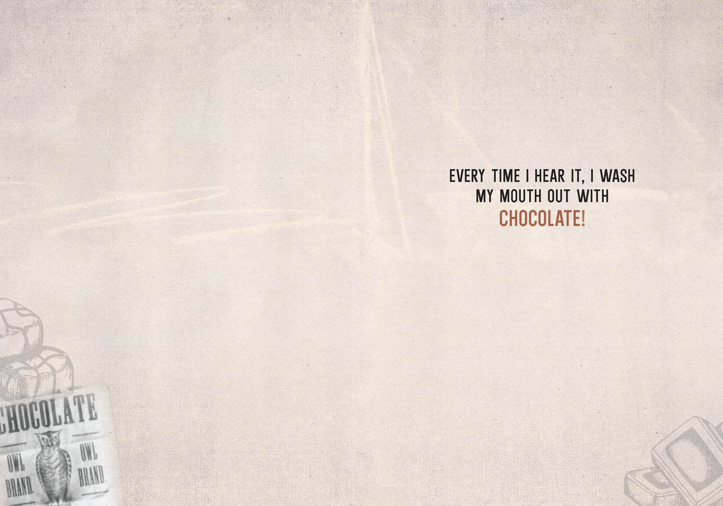 7865-TROU0115 | ED/Exercise Is A Dirty Word