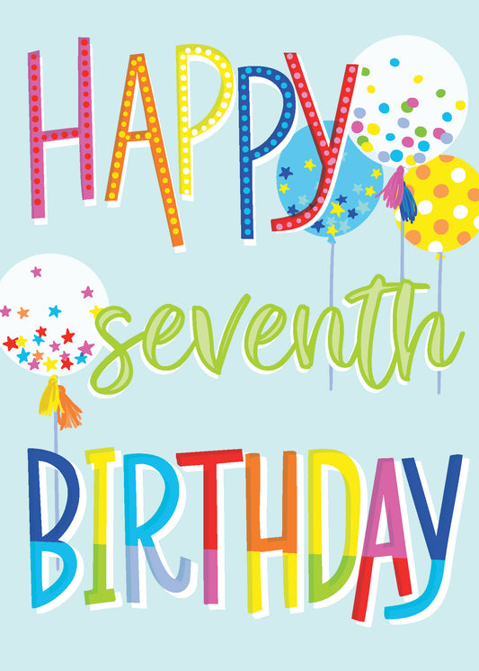 363-MLST0007C | ABD7/Happy 7th Birthday