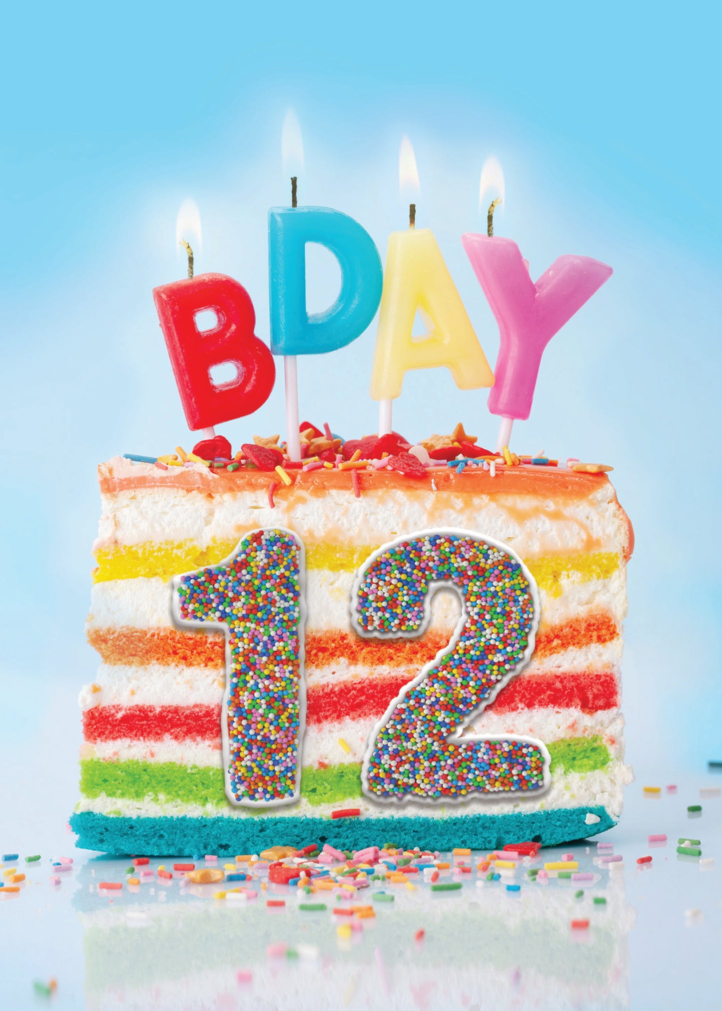 363-MLST0012D | ABD12/12th Birthday Cake