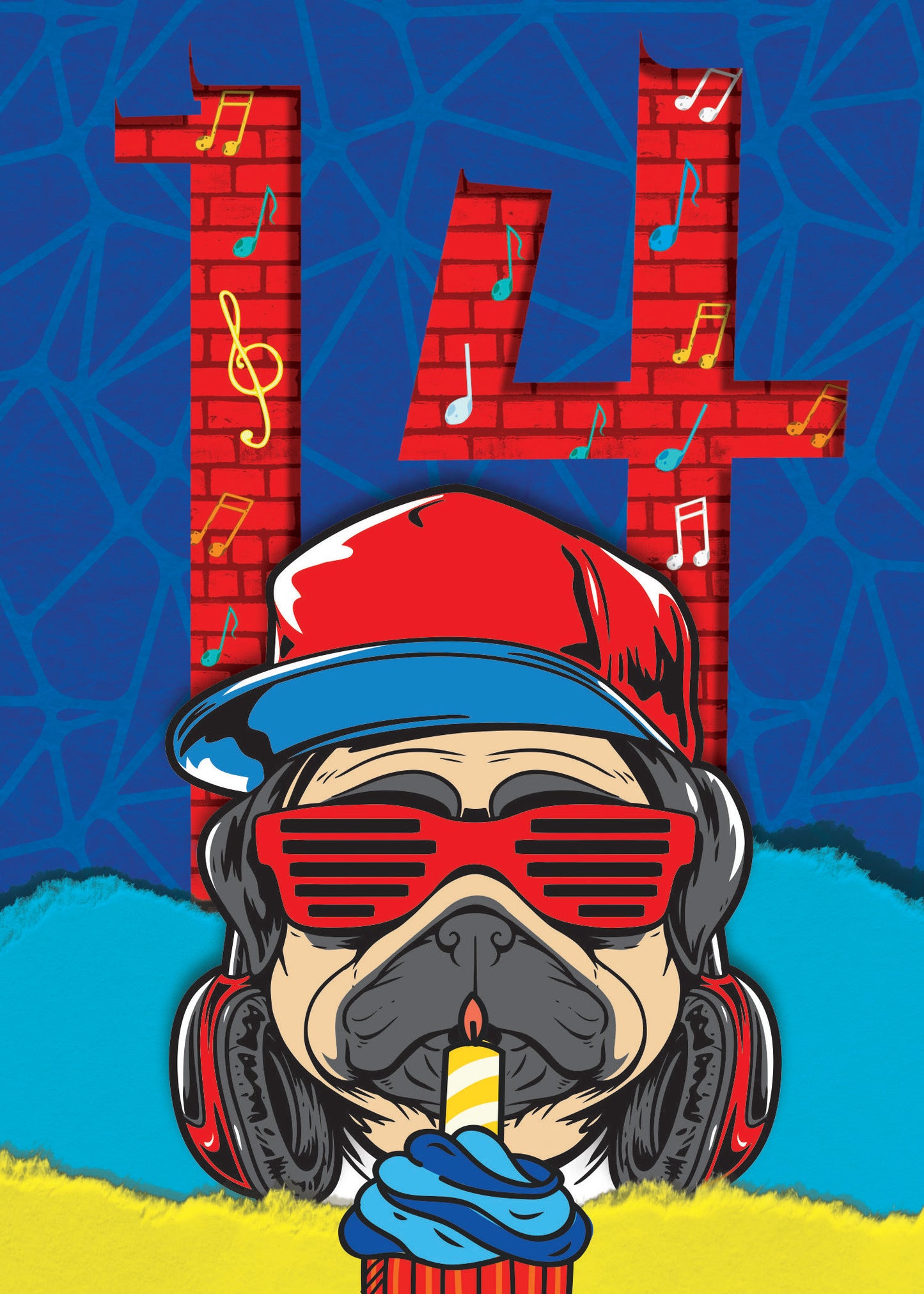 363-MLST0014A | ABD14/Dog With Brick 14