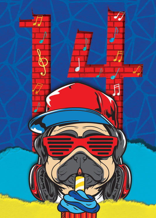 363-MLST0014A | ABD14/Dog With Brick 14