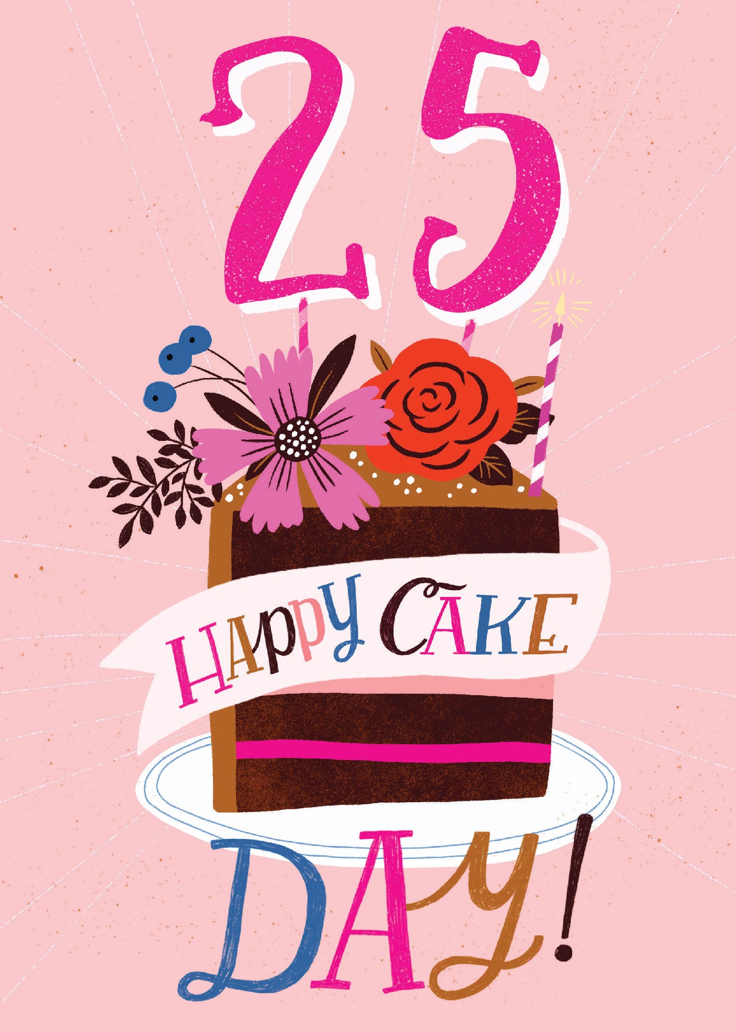 363-MLST0025B | ABD25/Happy 25th Cake Day