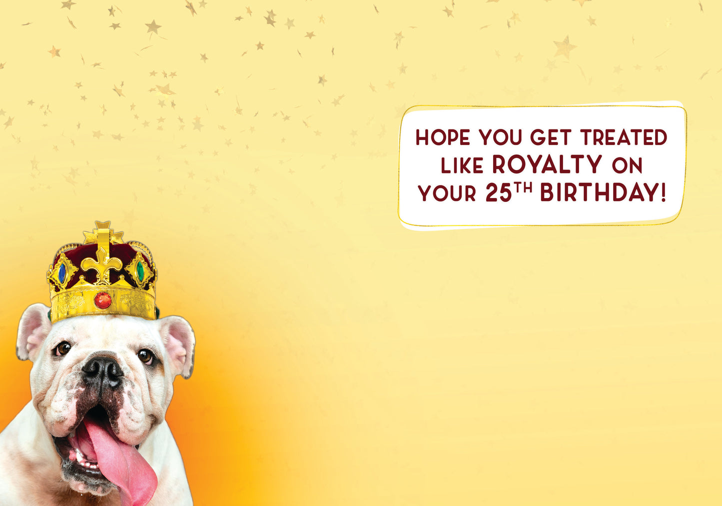 363-MLST0025C | ABD25/Dog With Crown 25th