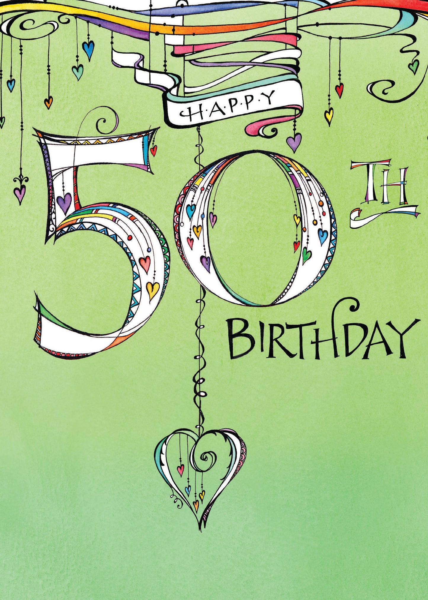 363-MLST0050D | ABD50/Happy 50th Green