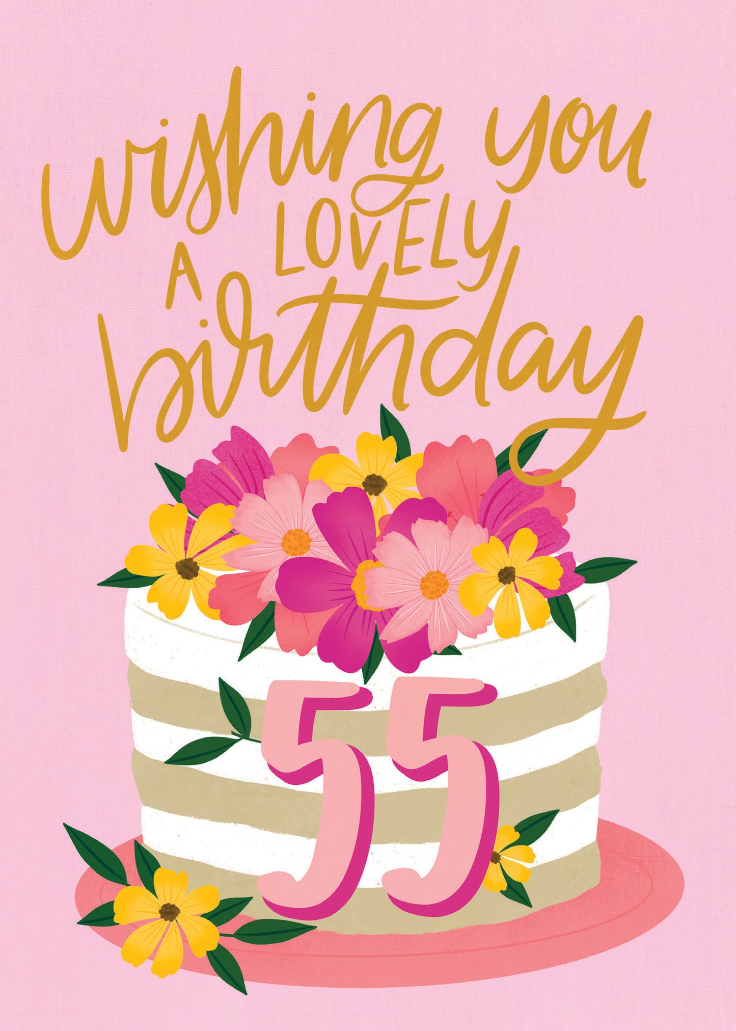 363-MLST0055D | ABD55/Lovely Cake For 55