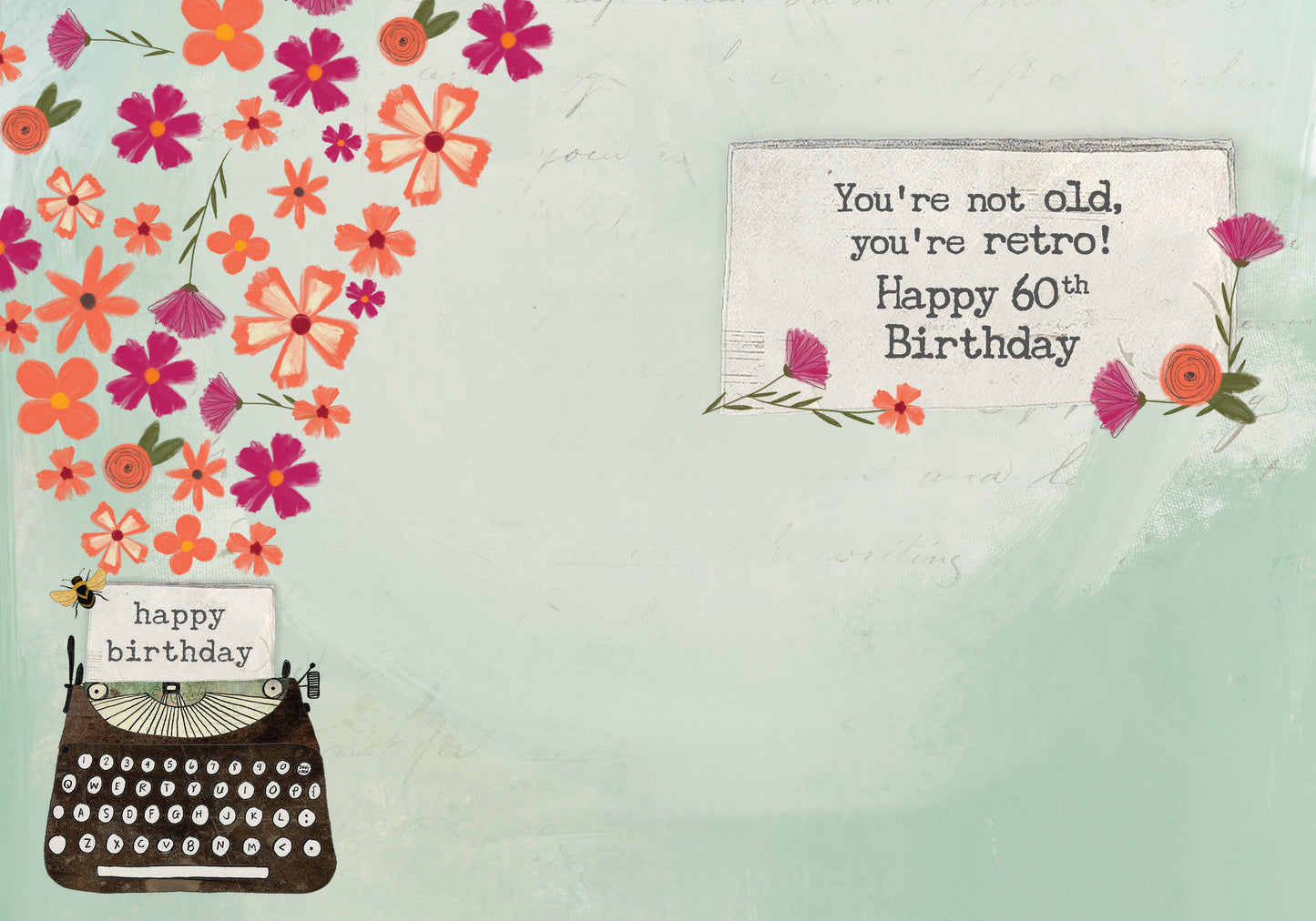 363-MLST0060D | ABD60/Typewriter With 60