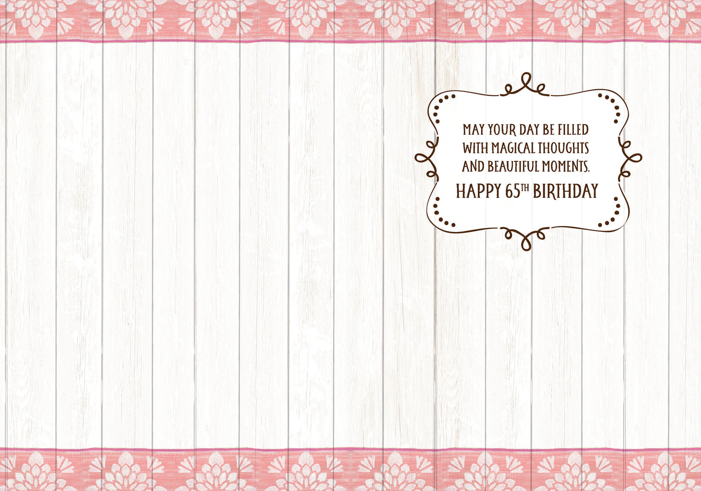 363-MLST0065A | ABD65/65th Bday Flowers