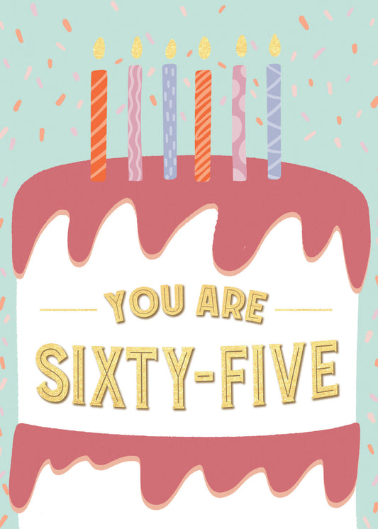 363-MLST0065C | ABD65/Sixty Five Cake