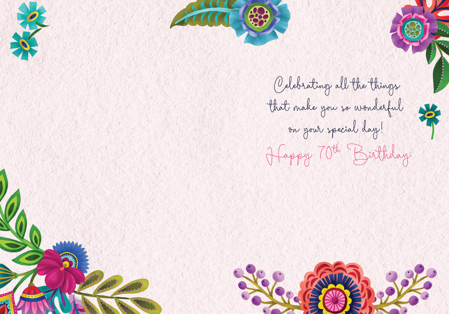 363-MLST0070C | ABD70/Bright Floral 70th