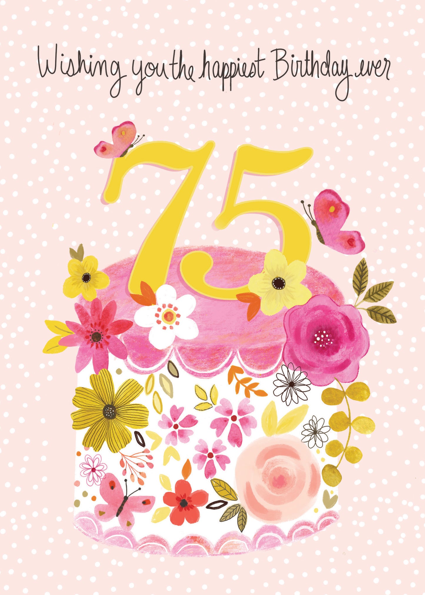 363-MLST0075B | ABD75/Pink 75th Cake