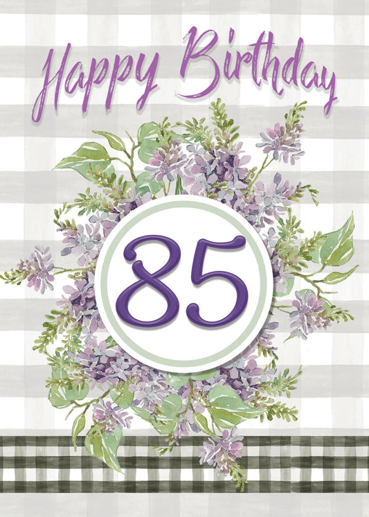 363-MLST0085C | ABD85/Plaid Floral 85th