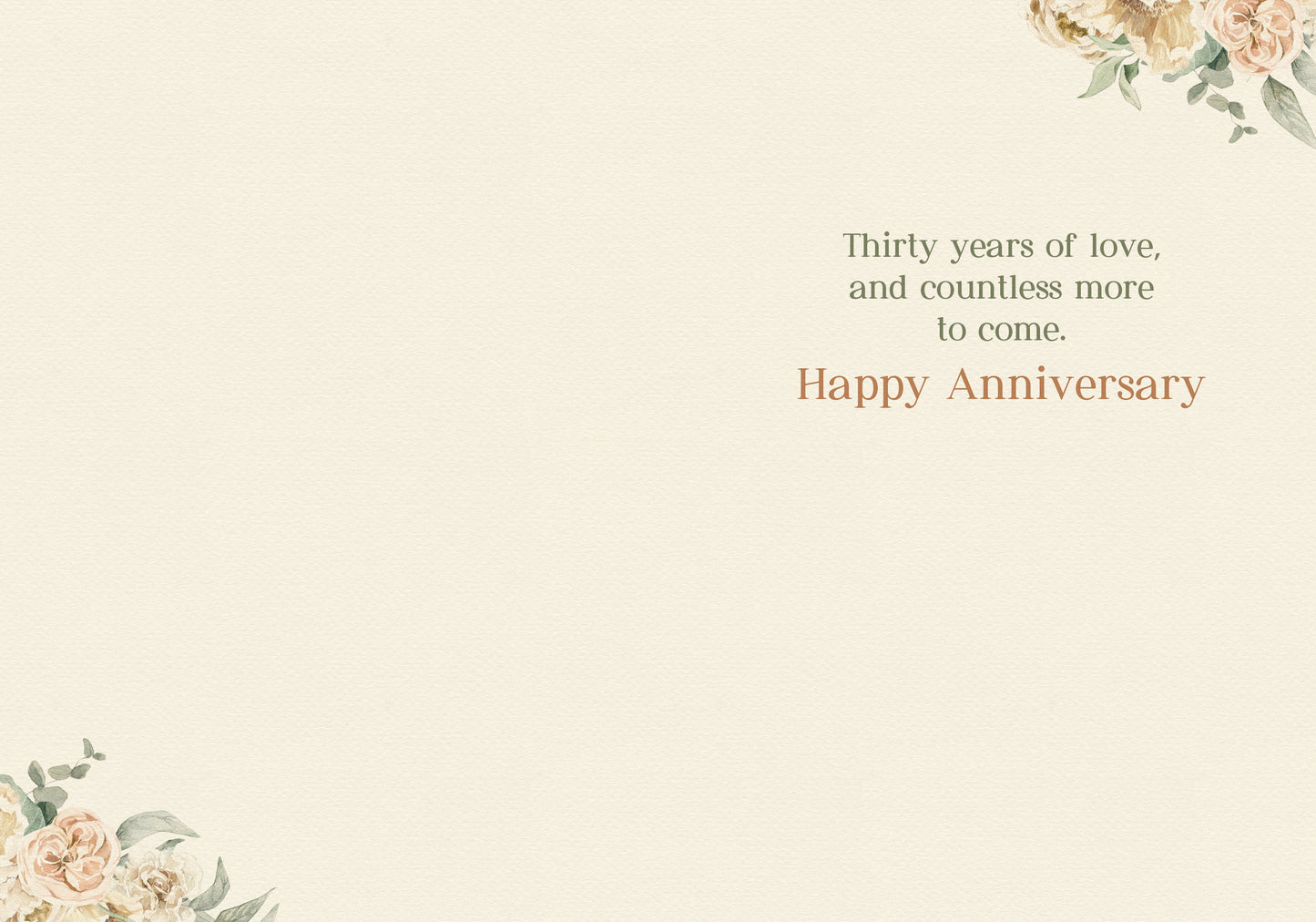 363-MLST0130A | AN/30 Years Floral