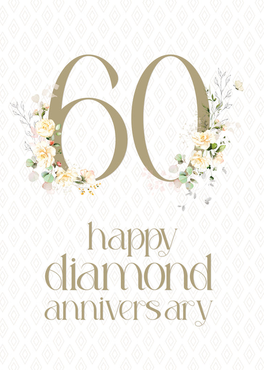 363-MLST0160A | AN/60th Anniversary Floral