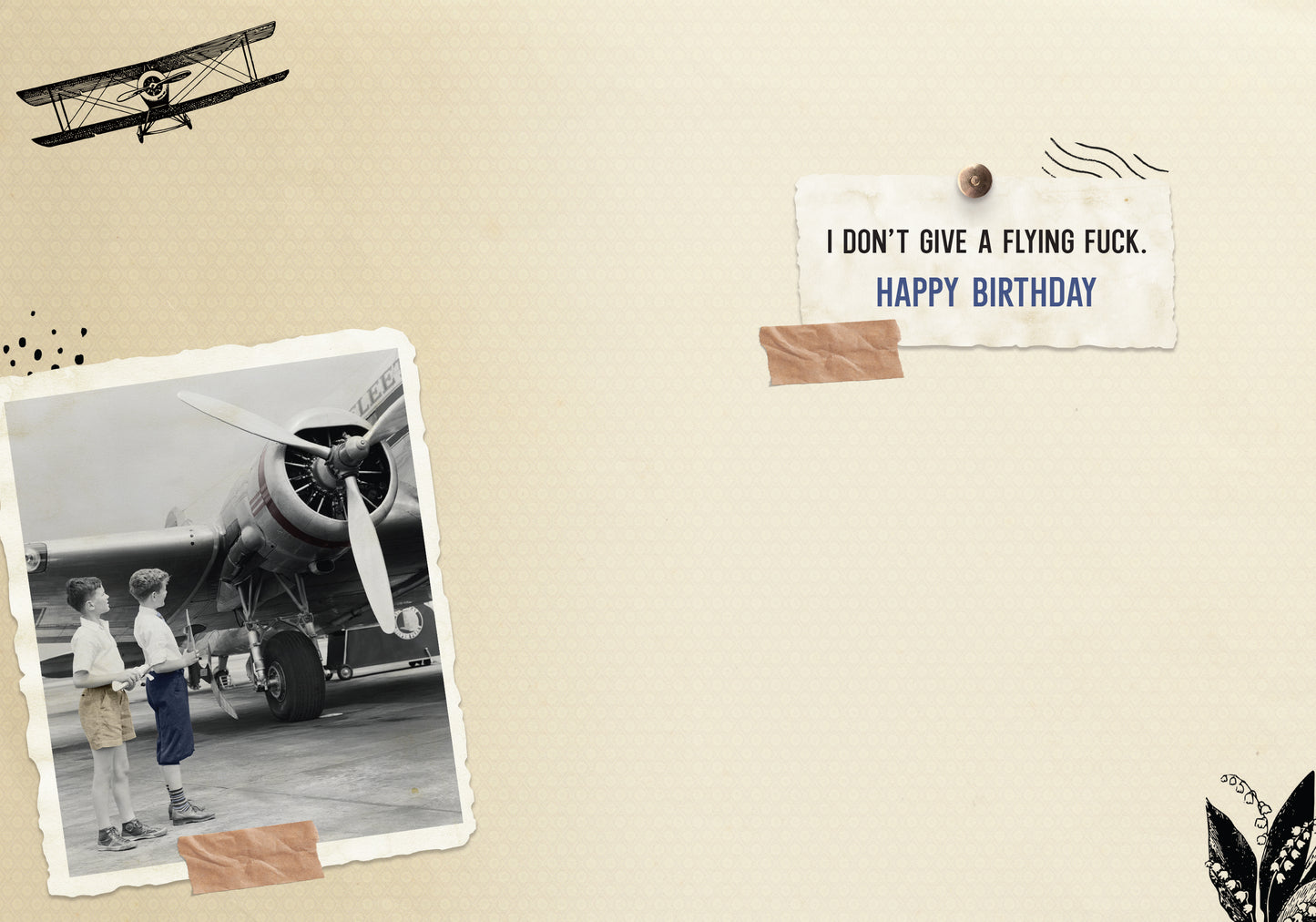 7865-TROU0213 | BD/Flying Birthday
