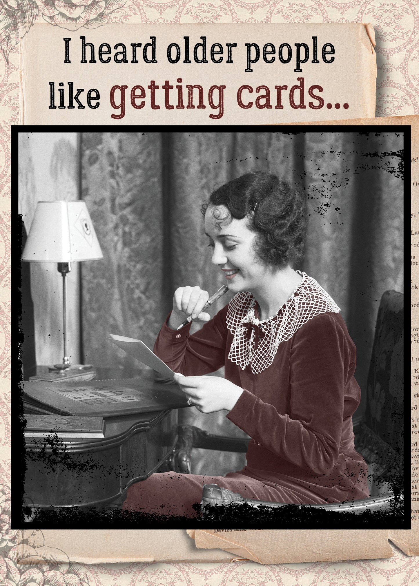 7865-TROU0249 | BD/Older People Like Cards