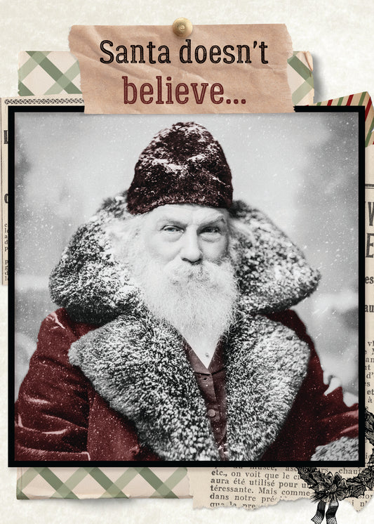 87865-TROU0273 | XM/Santa Doesn't Believe