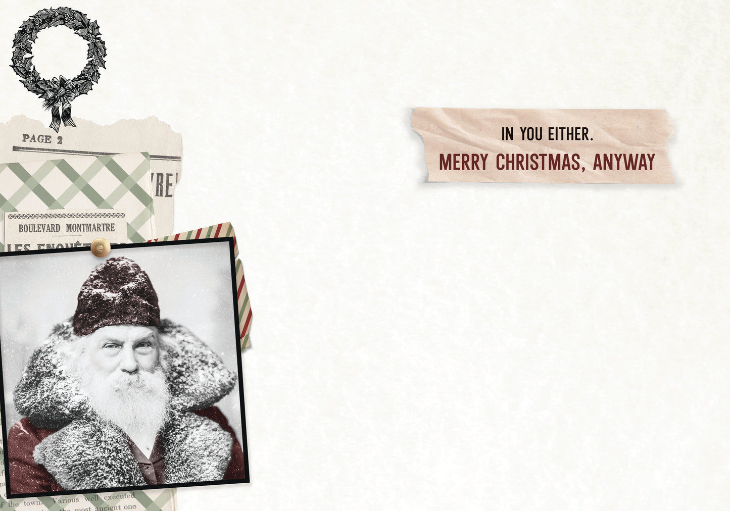 87865-TROU0273 | XM/Santa Doesn't Believe