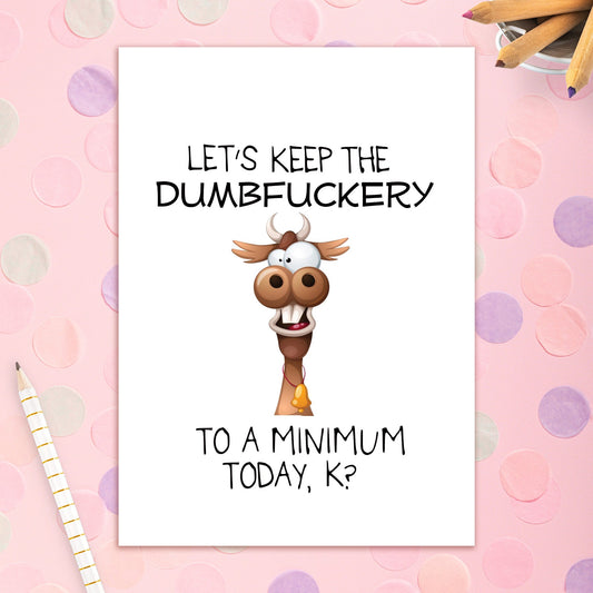 3492-BD007 | BD/Dumbfuckery