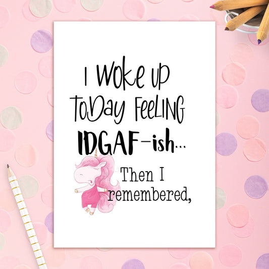 3492-BD021 | BD/I Woke up Today