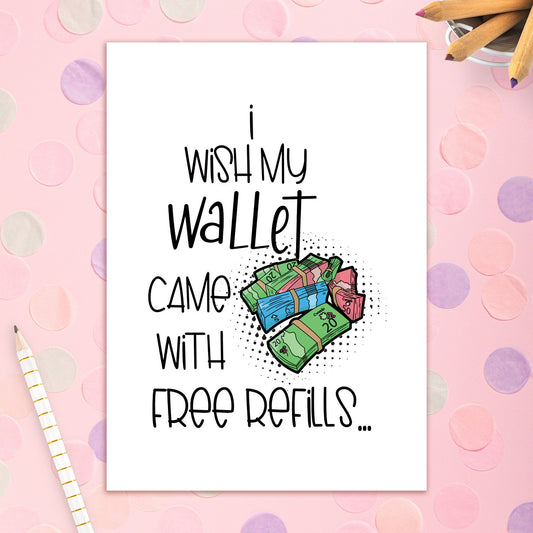 3492-BD022 | BD/I Wish My Wallet