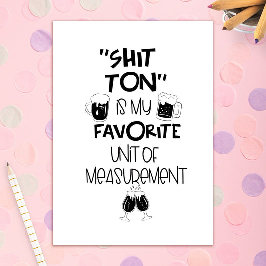 3492-BD028 | BD/Shit Ton Is My Favorite