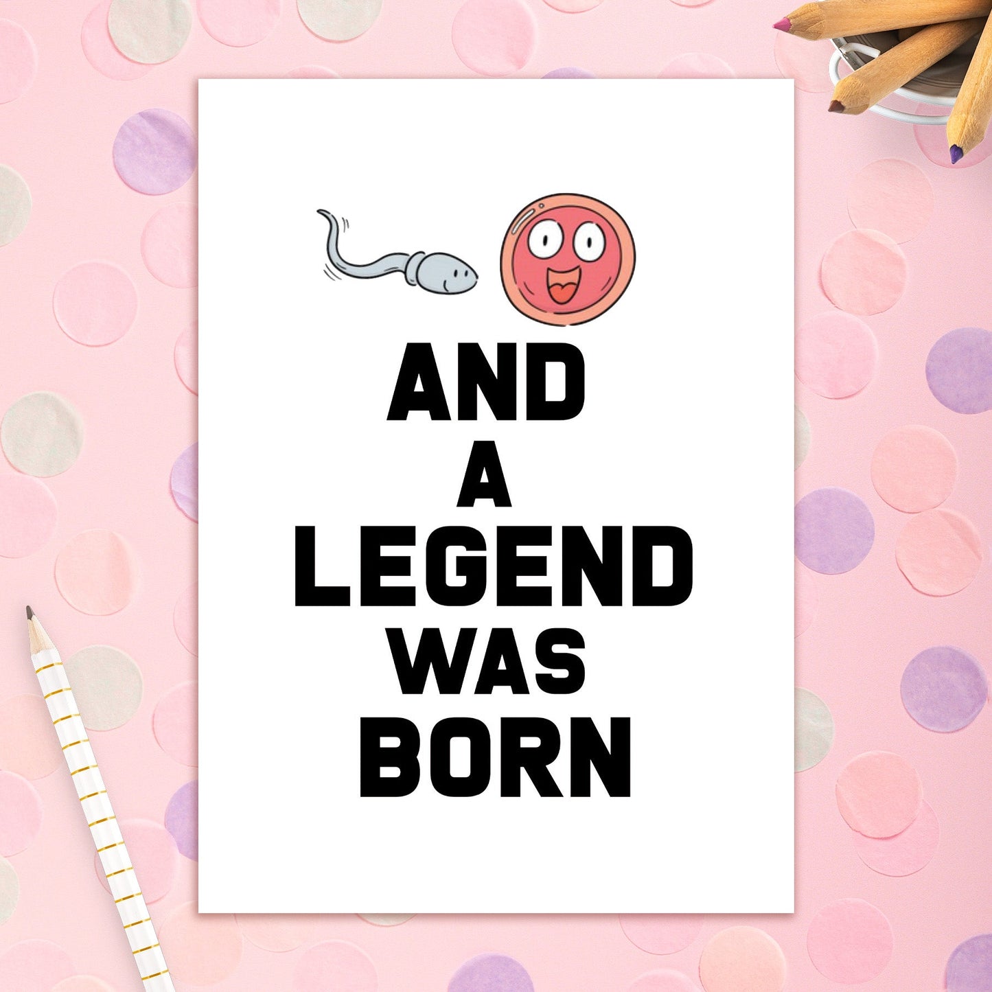 3492-BD030 | BD/And A Legend Was born
