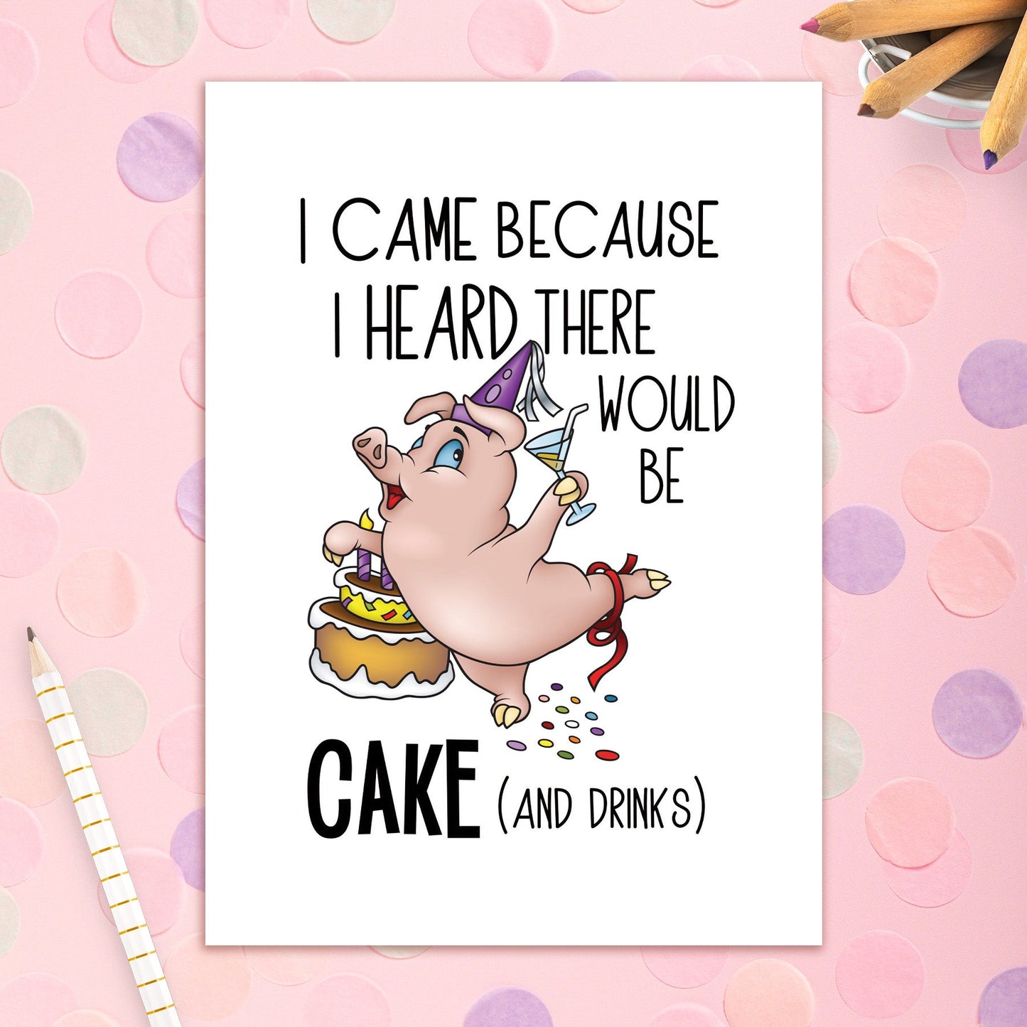 3492-BD033 | BD/Cake and Drinks