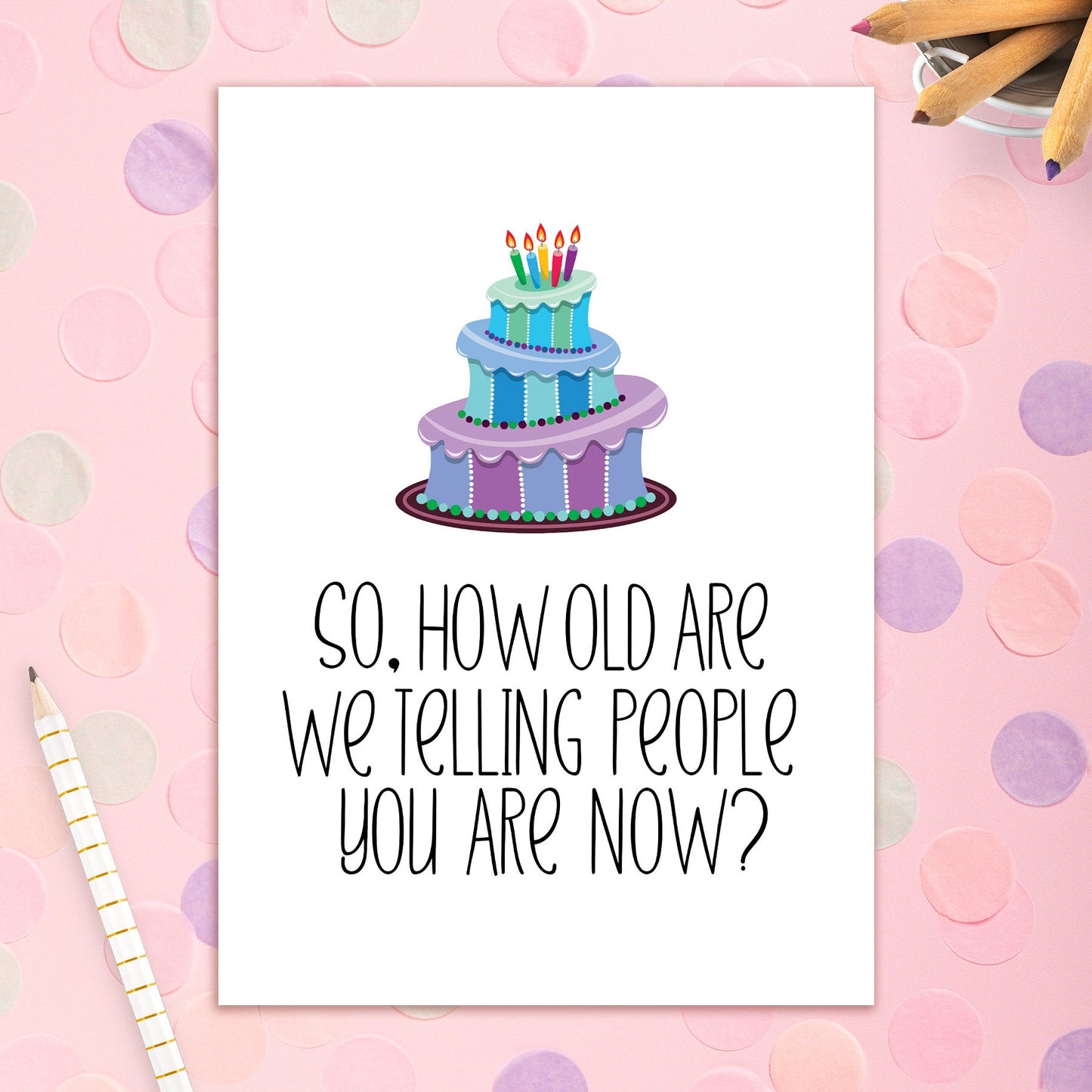 3492-BD055 | BD/How Old  Are We Telling