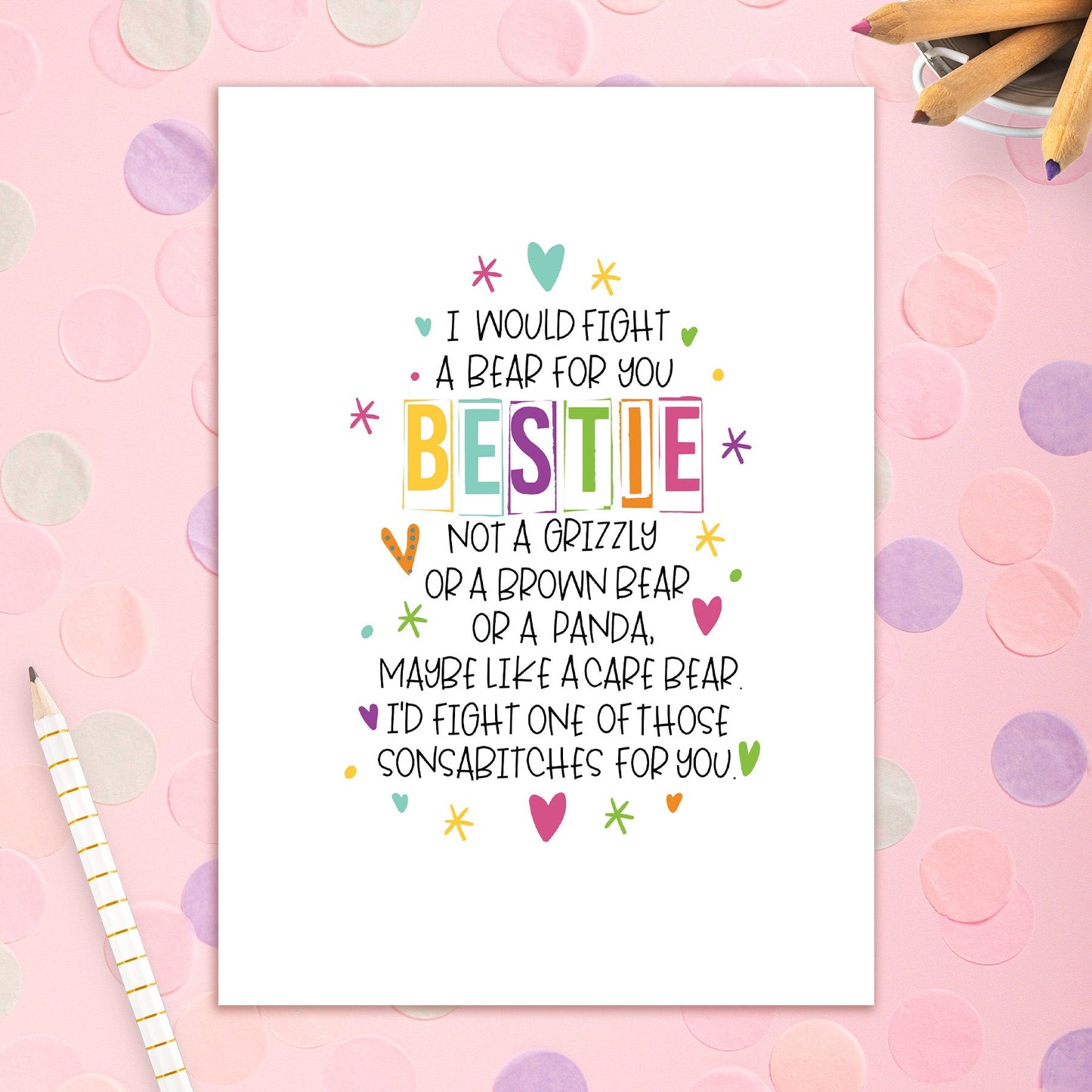 3492-BD070 | BD/Fight a Bear