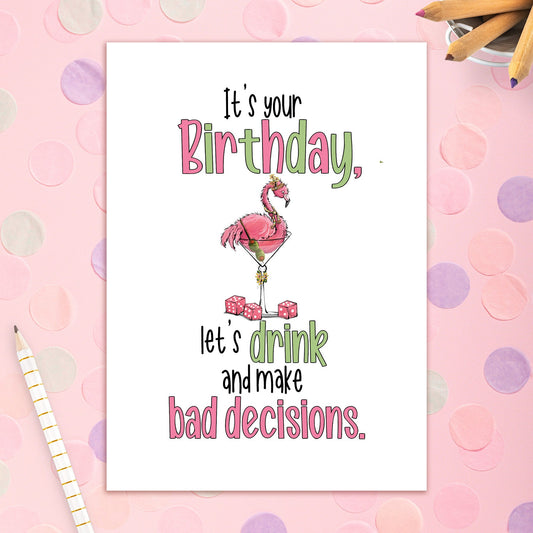 3492-BD084 | BD/Your Birthday Let's Drink