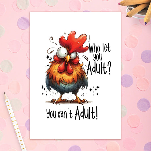 3492-BD091 | BD/Who Let You Adult?